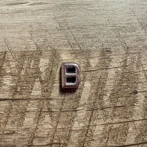 Pandora B Initial Letter Charm